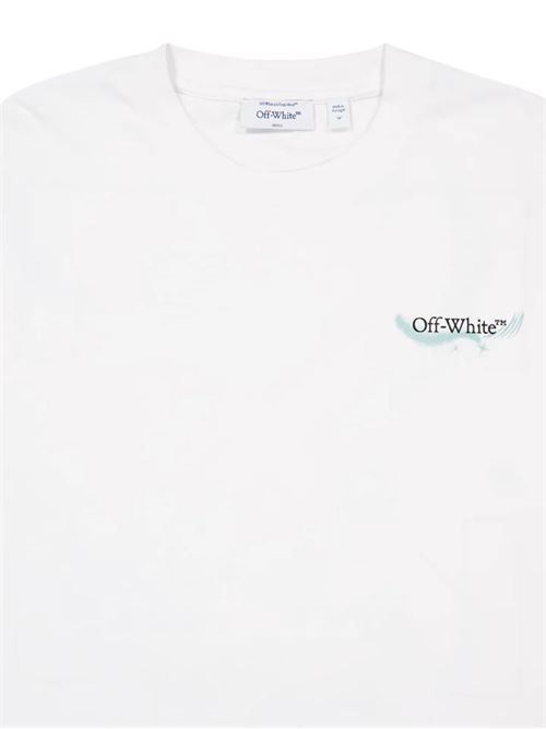 Moon Skate Graphic T-shirt OFF WHITE | 44MAA120S26J00E100